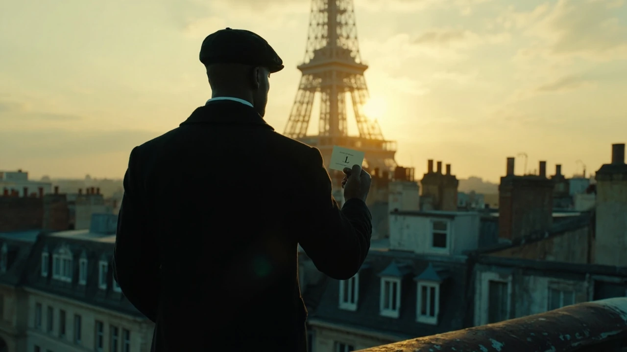 Lupin Staffel 4: Assane Diop auf einem Pariser Dach